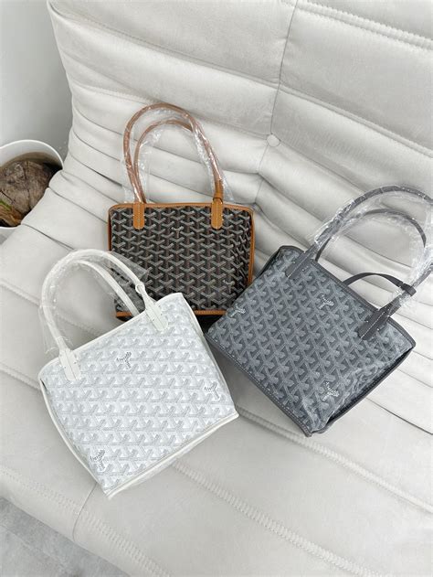 goyard mini tote bag|More.